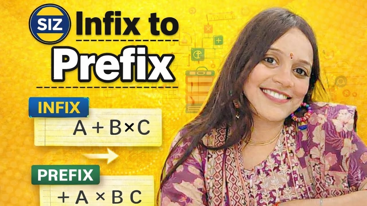 Infix to Prefix Conversion Using Stack | Data Structure 
