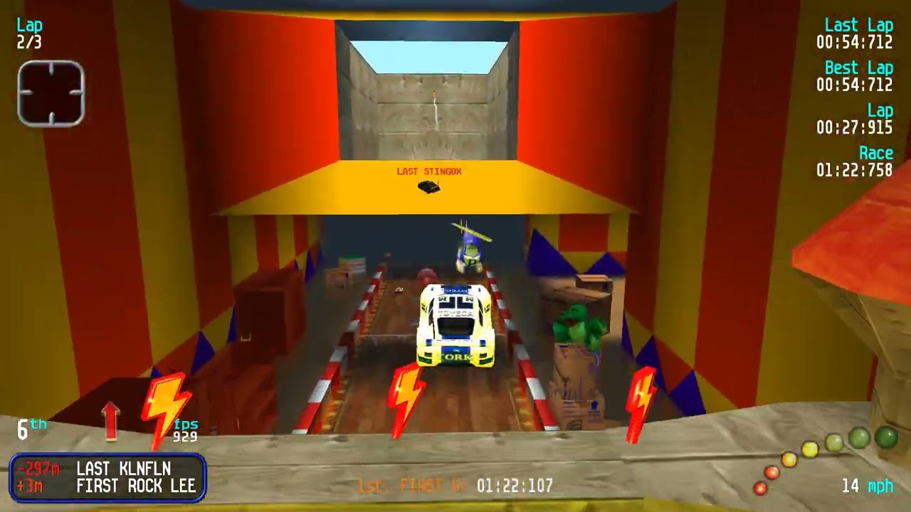 Re-Volt Multiplayer (RVGL) -Team Race (Round 3)  2022/12/10