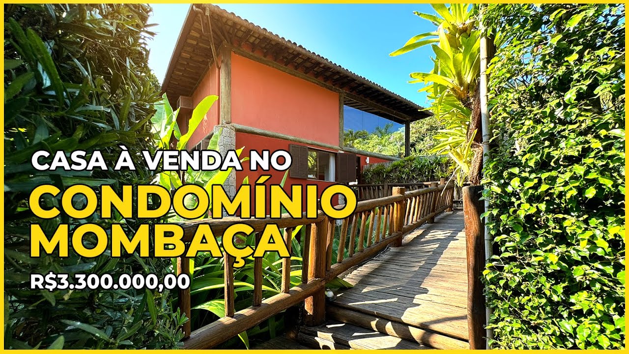 Casa de R$3.300.000,00 à venda no Condomínio Mombaça, em Angra dos Reis