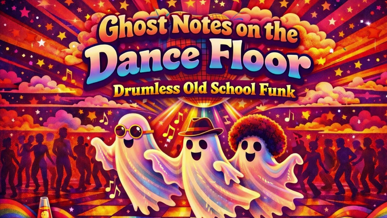 Drumless Old School Funk Track - Ghost Notes on the Dance Floor