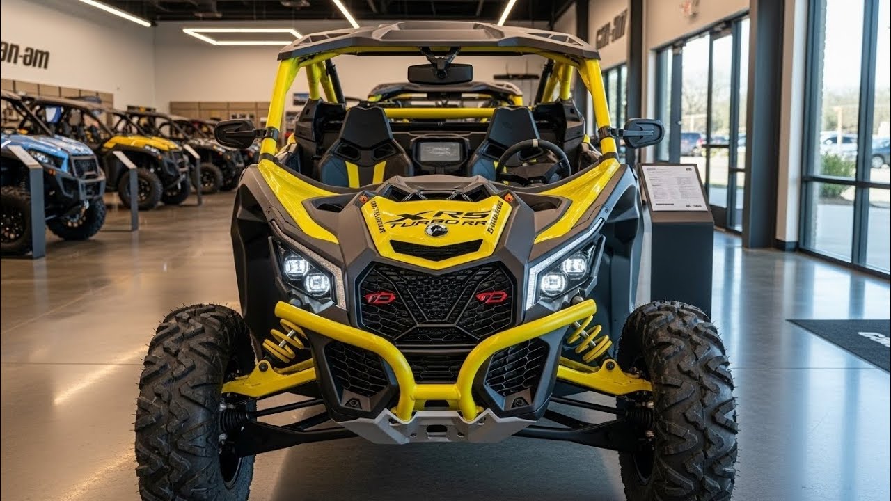 2026 Can-Am Maverick X3 X RS Turbo RR – 200HP Extreme Off-Road Beast!