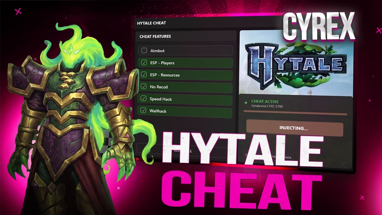 Hytale Cheat | Hytale Trainer | HYTALE Cheats - The FIRST & ONLY Exploit (ESP, Dupes & More)