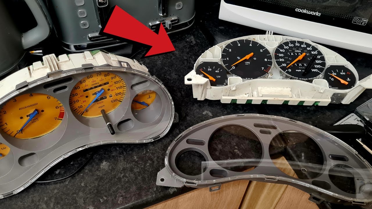 How To Change The Mileage On Vauxhall Opel Corsa B Speedometer\Clocks