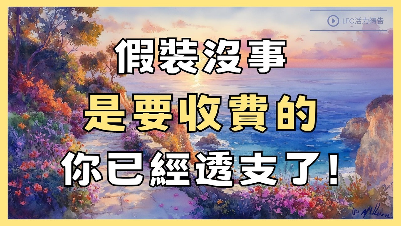 【活力禱告】你不是不信了, 你是連期待都累了! 你的崩潰不需要觀眾: 寫給在深夜碎掉又悄悄拼回來的你 | 信仰補給站 | 睡前聖經故事 | 聖經智慧