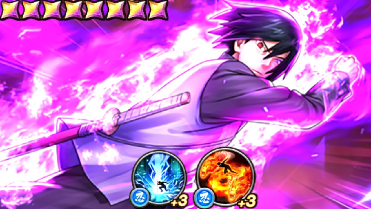Sasuke WN Double Max Limit Break Showcase - Naruto x Boruto Ninja Voltage