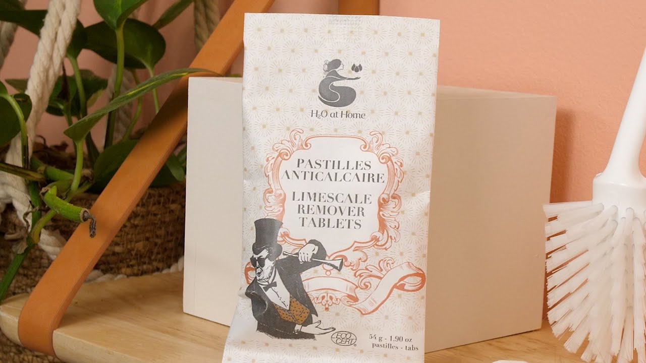 Nouvelles pastilles anticalcaires H2o at Home | Fabriquées en France et 100% d'origine naturelle 🌱