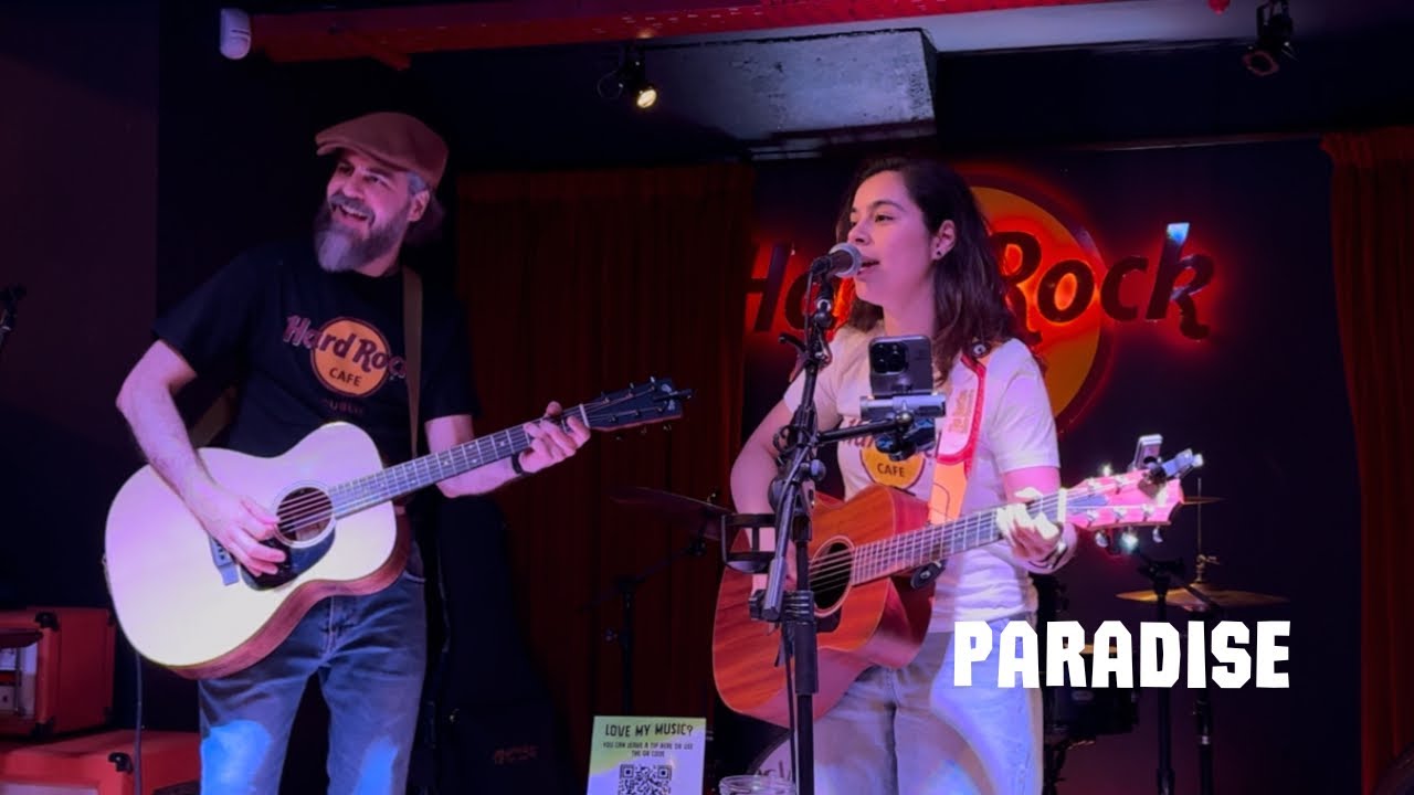 Cover Paradise Coldplay | Jessica Lima at Hard Rock Cafe