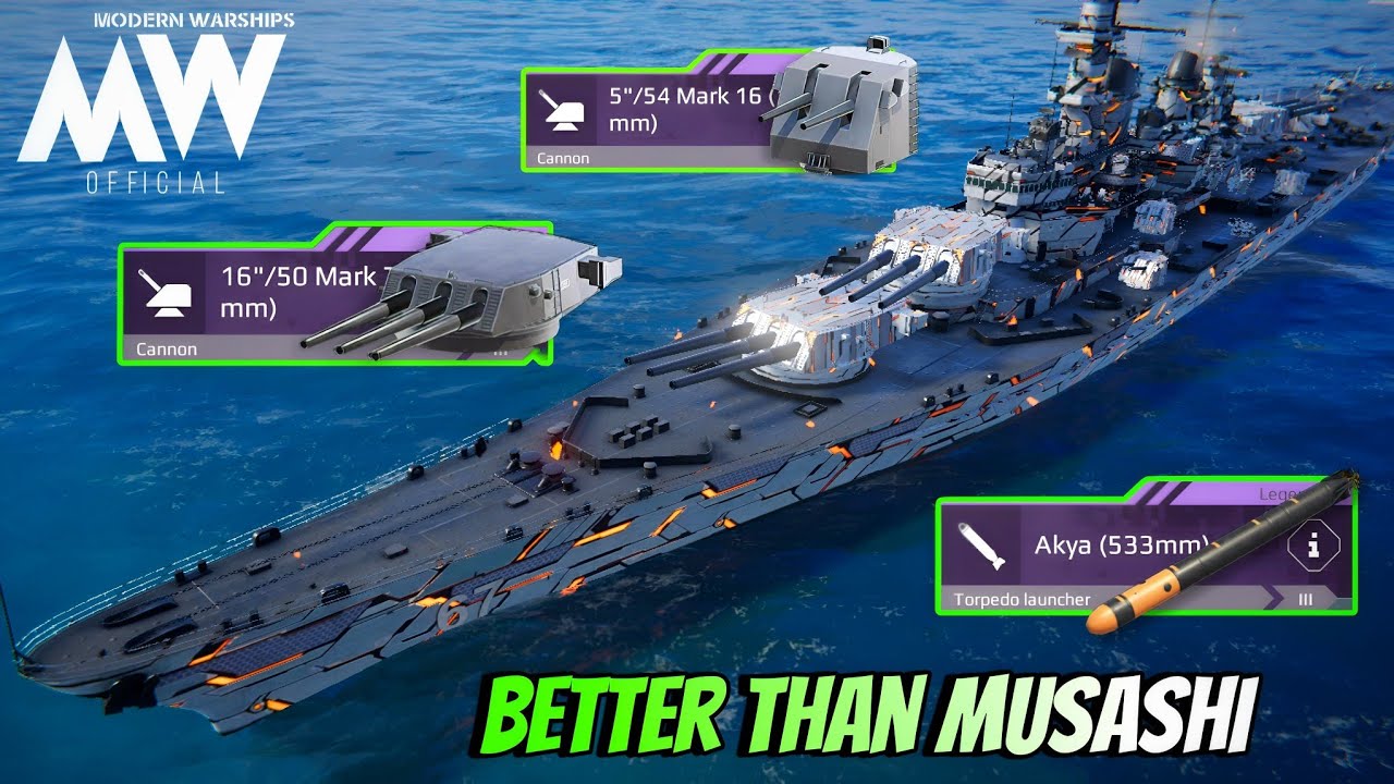 USS Montana - 13k/Artcoin💸Still Most Powerful BB🔥- Modern Warships