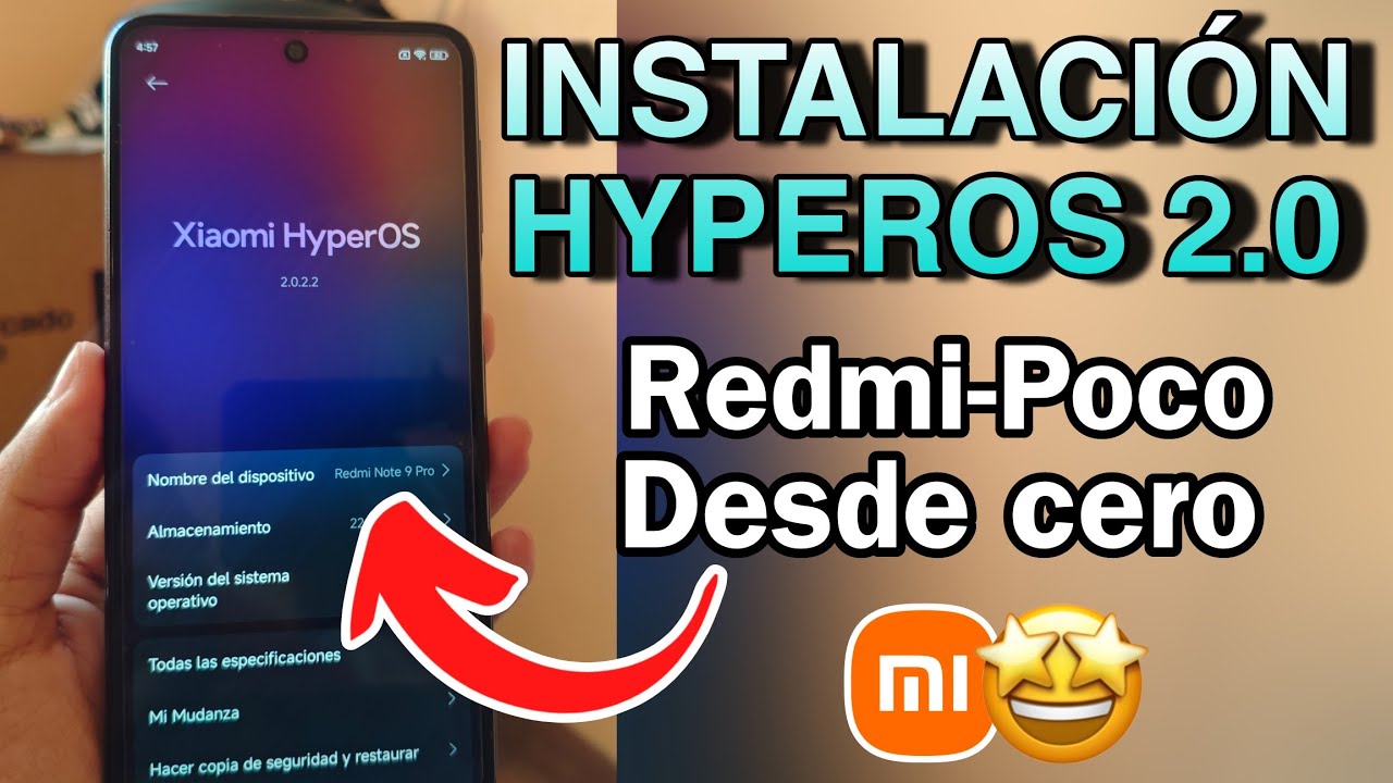 INSTALAR HYPEROS 2.0 EN XIAOMI REDMI Y POCO DESDE CERO | VALE LA PENA?