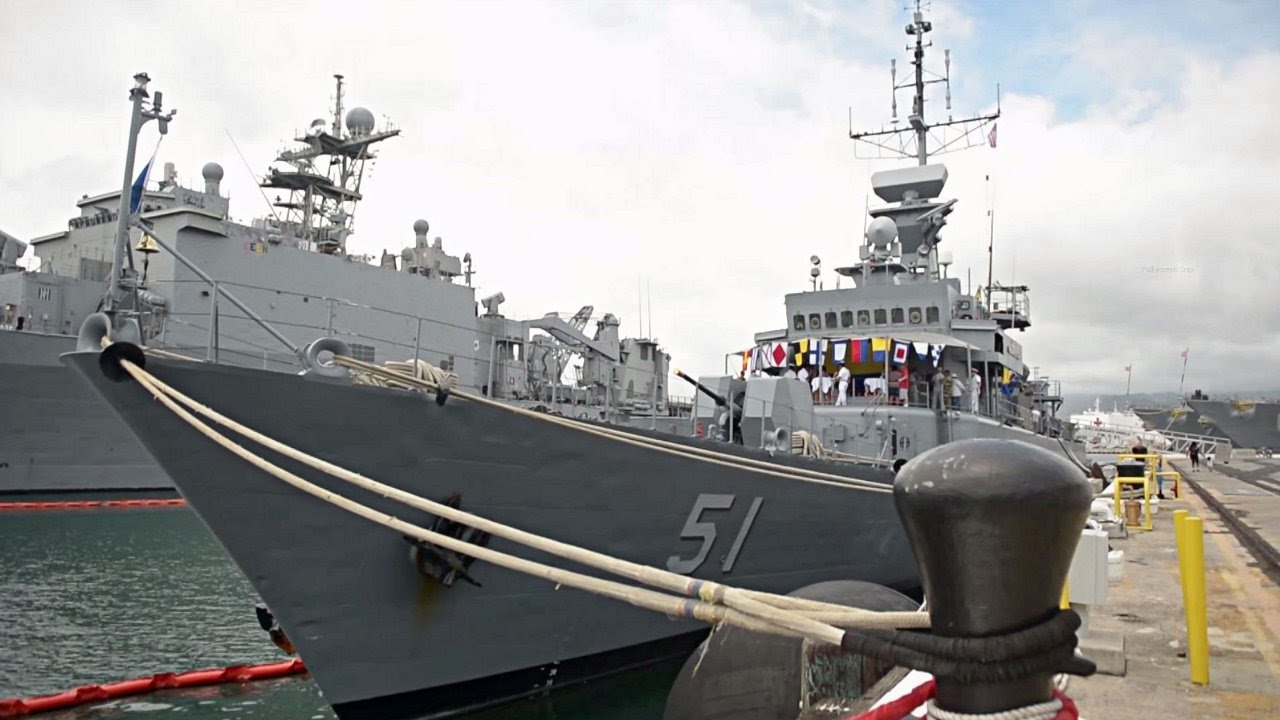 Colombian Navy Ship ARM Almirante Padilla in RIMPAC 2014