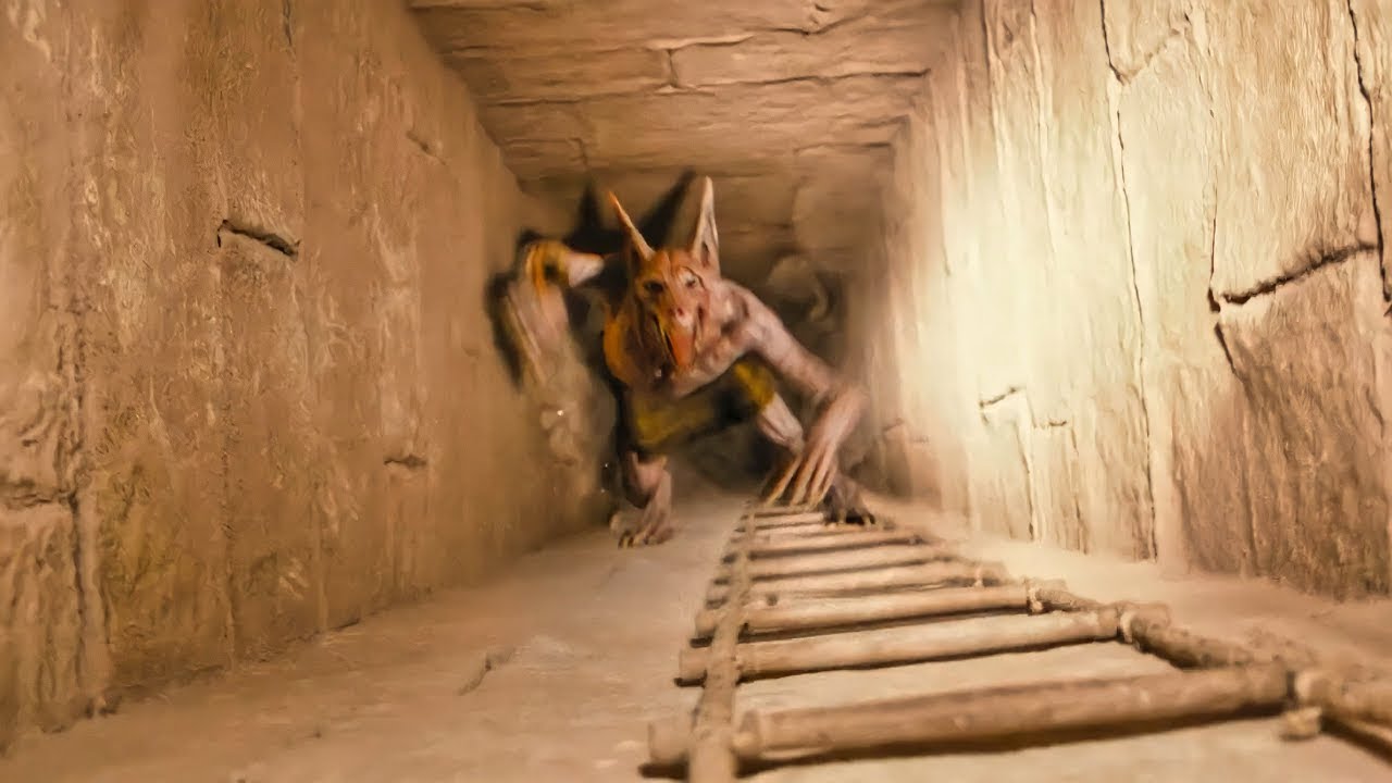 وحش عايش داخل الاهرامات المصرية لحراسة الجثث الفرعونية من السرقة لكن فجاة يبدا بقتل الناس | pyramid