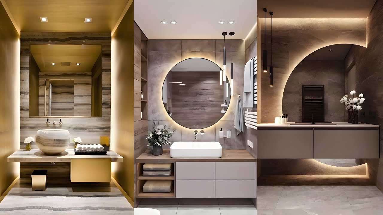 +100 BATHROOM MIRROR DESIGN IDEAS 2026 - MODERN BATHROOM DECOR USING MIRRORS - WALL MIRRORS DESIGNS