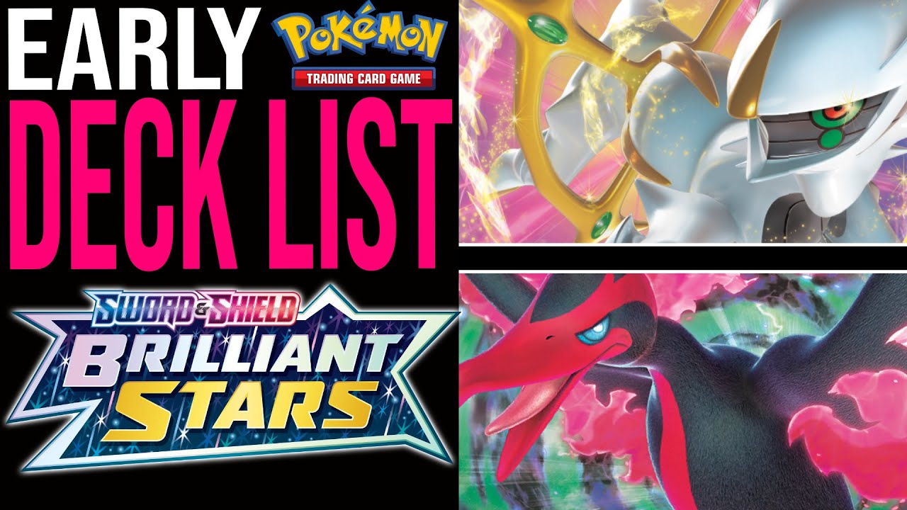 Dark Arceus V Star | Early Draft Deck List for Brilliant Stars Standard 2022