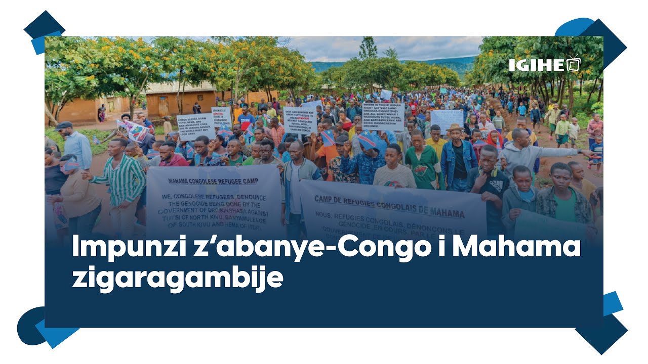 Congo yarabahemukiye: Abo mu nkambi ya Mahama babyukiye mu myigaragambyo
