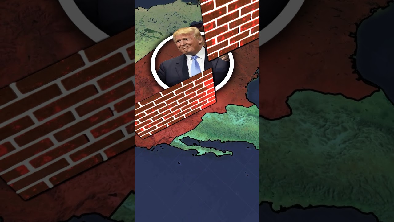CO GDYBY USA KANADA I MEKSYK POŁĄCZYŁY SIĘ? #geografia #ciekawostki #usa #granica