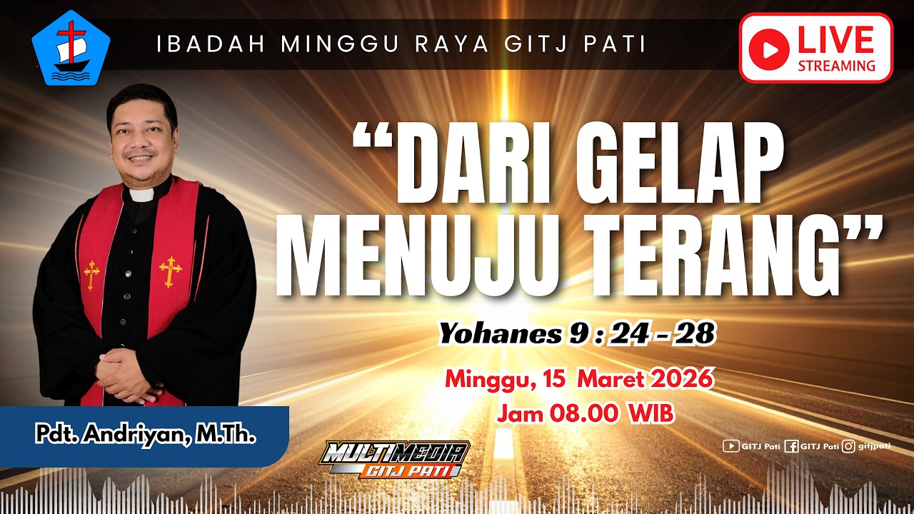 IBADAH MINGGU, 15 MARET 2026
