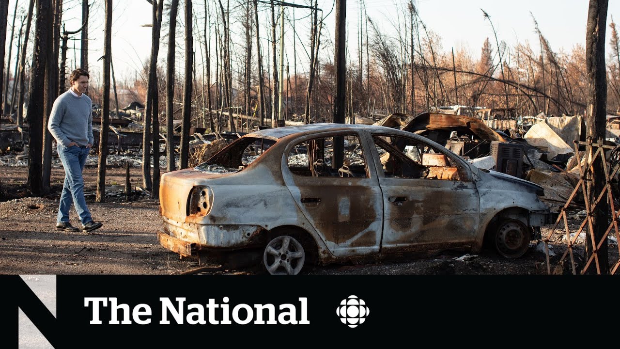 Trudeau tours N.W.T. wildfire damage
