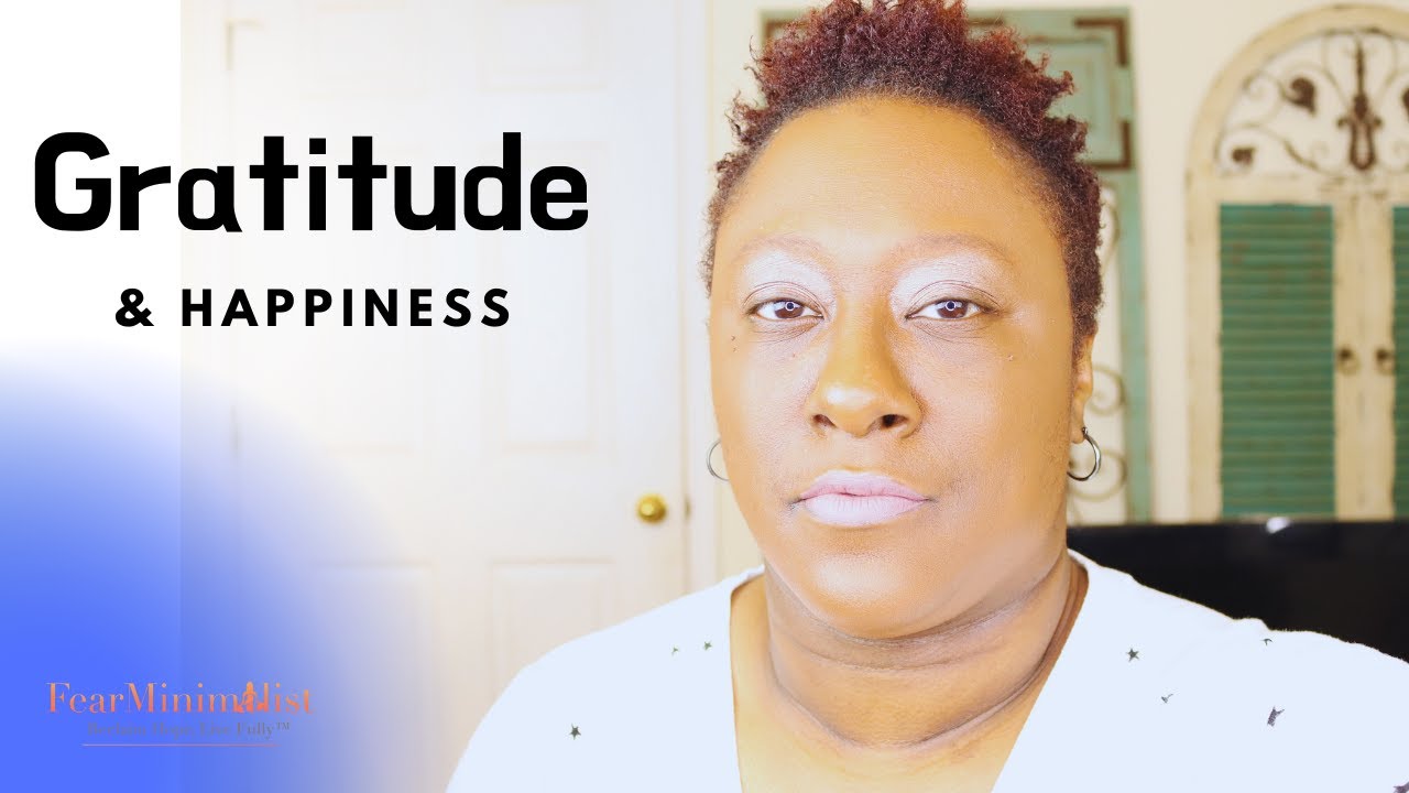 The gratitude and happiness correlation, My story