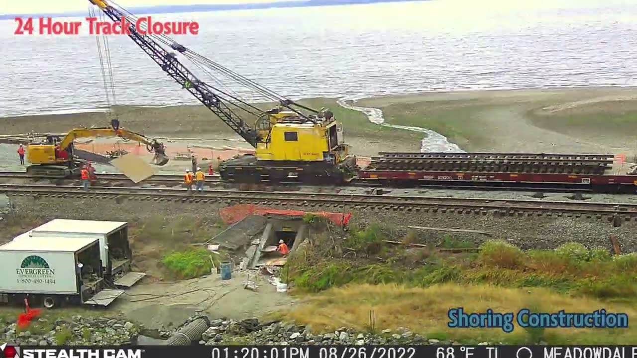 Meadowdale Beach Park & Estuary Restoration Project Timelapse