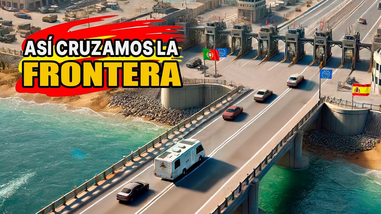 🤯 Así es CRUZAR FRONTERA Portugal - España ¿Por qué es tan DIFERENTE A LO QUE IMAGINAS? 😱 | Cap. 14