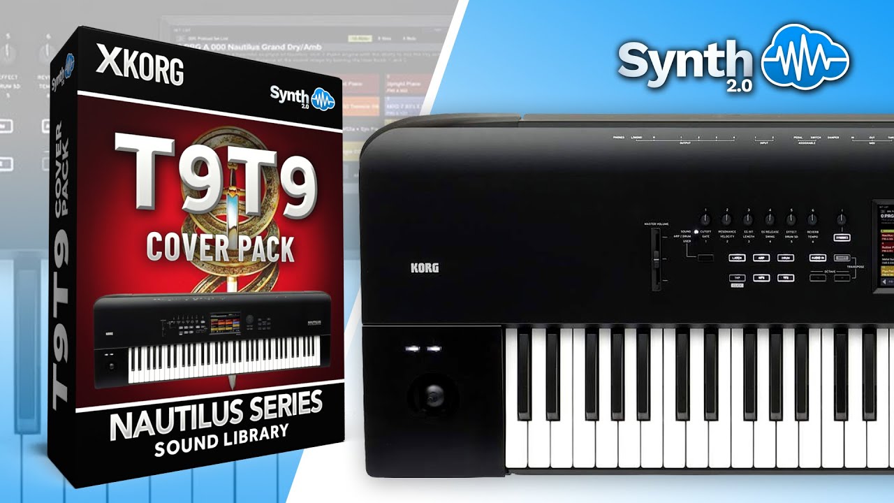 T9T9 COVER PACK | TOTO SOUND BANK | KORG KRONOS / NAUTILUS