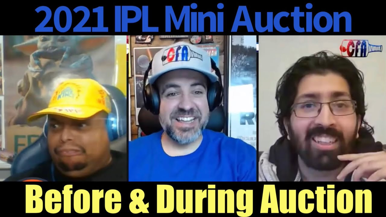 IPL 2021 Mini Auction Live Stream | Before and during Auction