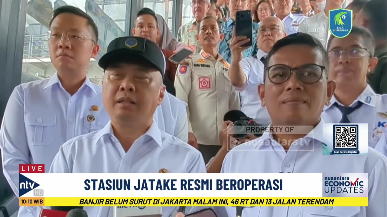 Menhub Resmikan Stasiun Jatake di Tangerang, Akses Transportasi Warga Kian Mudah | NEU