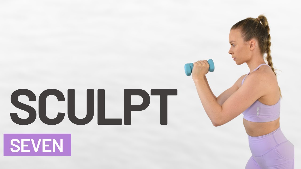 20MIN Full Body All-Standing HIIT Workout // Workout 7: SCULPT