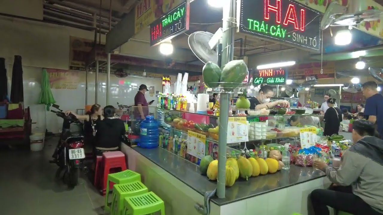 Phan Thiet Central Market of Vietnam