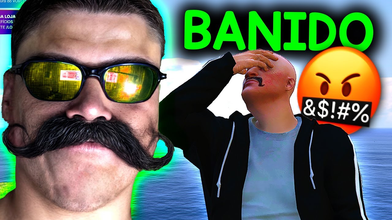Fiz ANTI RP e fui BANIDO do GTA RP! (COMEDOR)