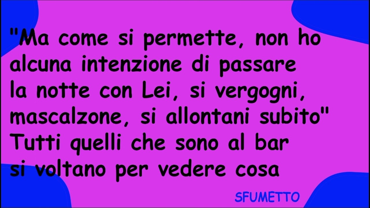 barzelletta divertente del ragazzo che approccia una ragazza al bar