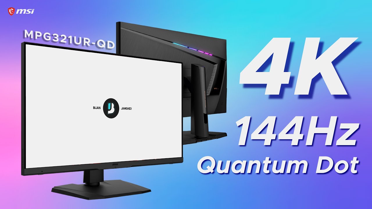 4K 144 Гц, Слава Богу, Он ВСЕ умеет! - MSI MPG321UR-QD