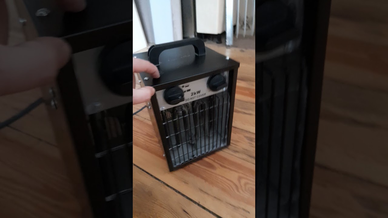 nagrzewnica elektryczna 2000 W w dobrej cenie Vostok termostat ogrzewanie garażu