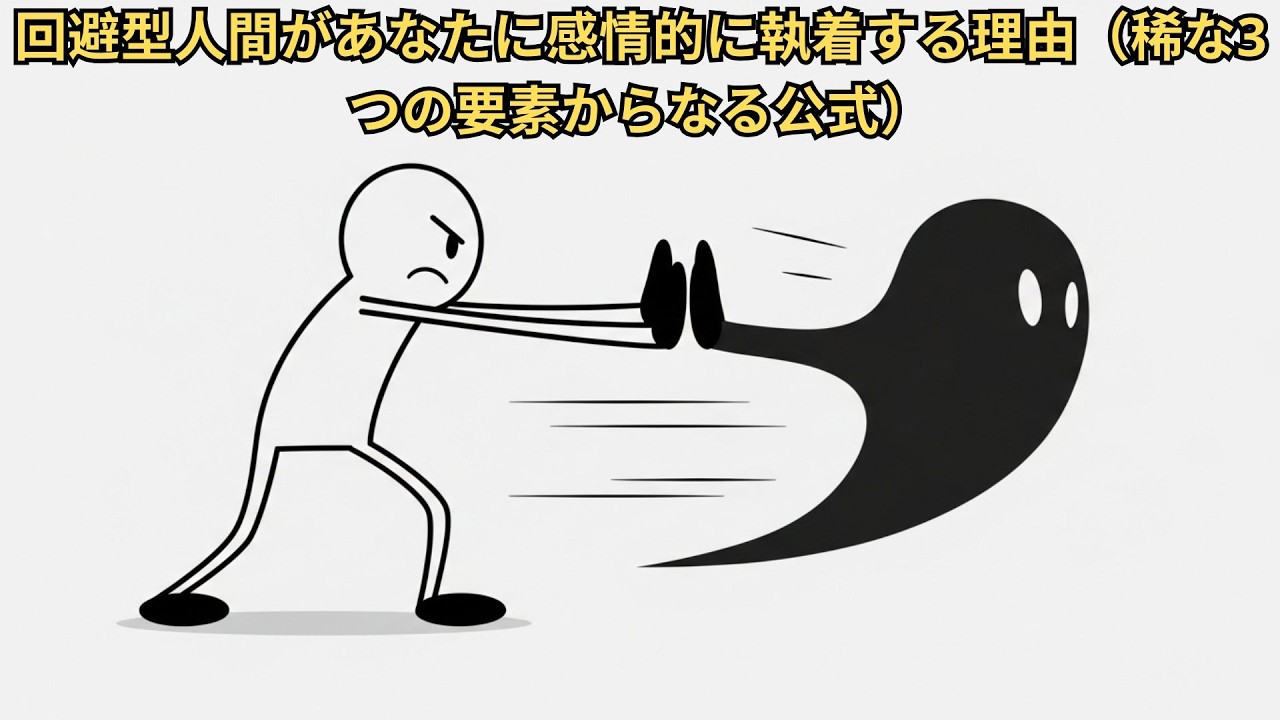 回避型人間があなたに感情的に執着する理由（稀な3つの要素からなる公式）