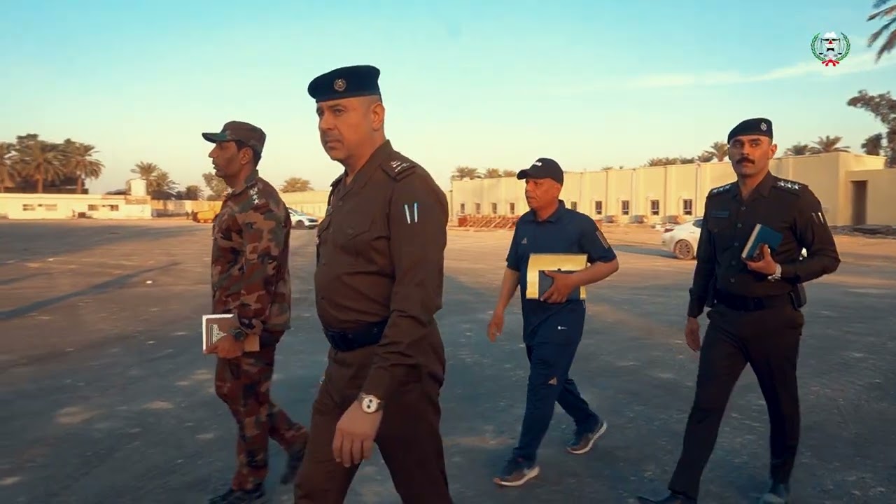 جولة عميد كلية الشرطة اللواء الدكتور عدي سمير على بنايات الدورة 70