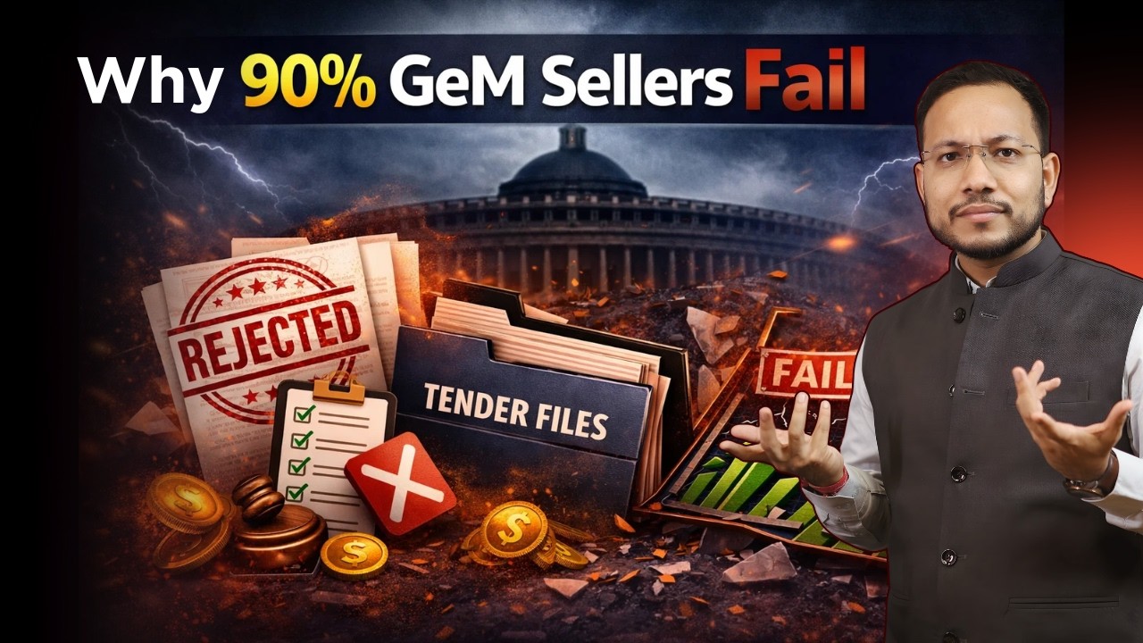 Why 90% GeM Sellers Fail? - The Harsh Truth