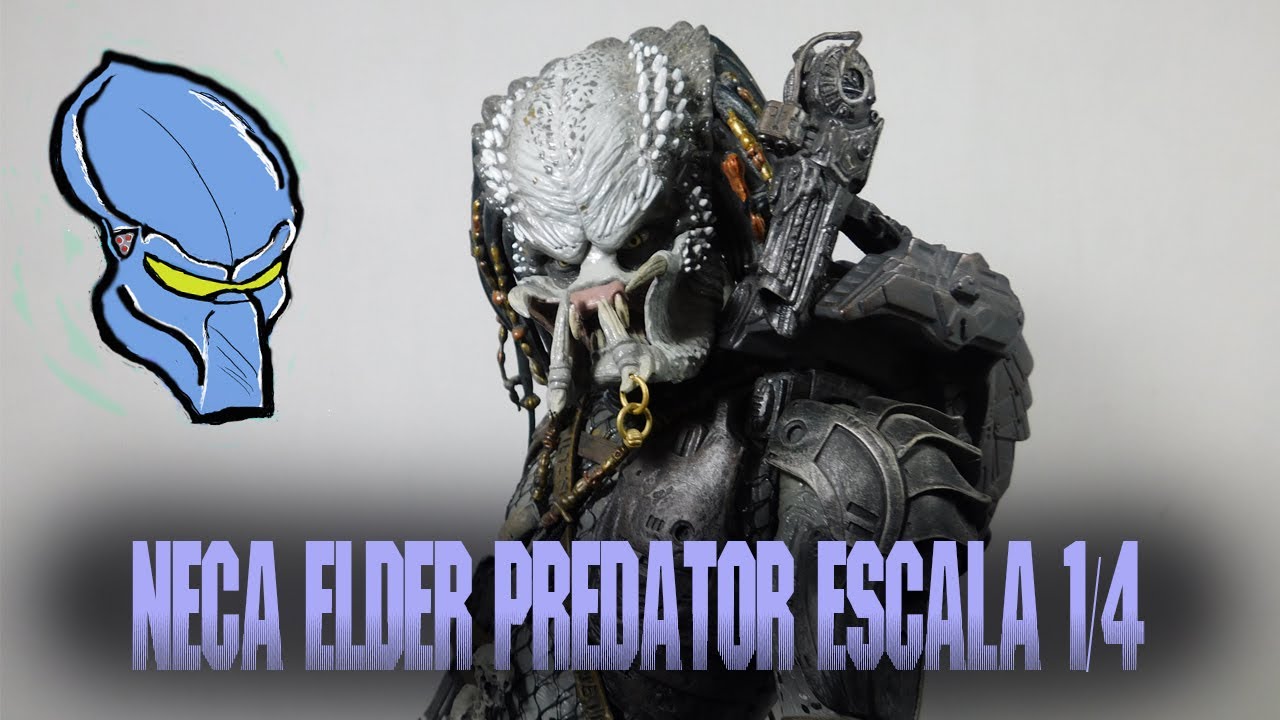 #NECA ELDER PREDATOR ESCALA 1/4 ¿LA MEJOR FIGURA DE LA COLECCIÓN? RESUBIDO #PREDATOR2 #PREY