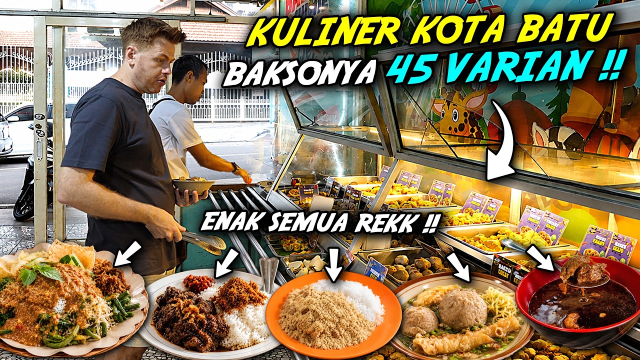 KULINERAN SEHARIAN DI KOTA BATU !! Nggak Ada Yang Mengecewakan !!