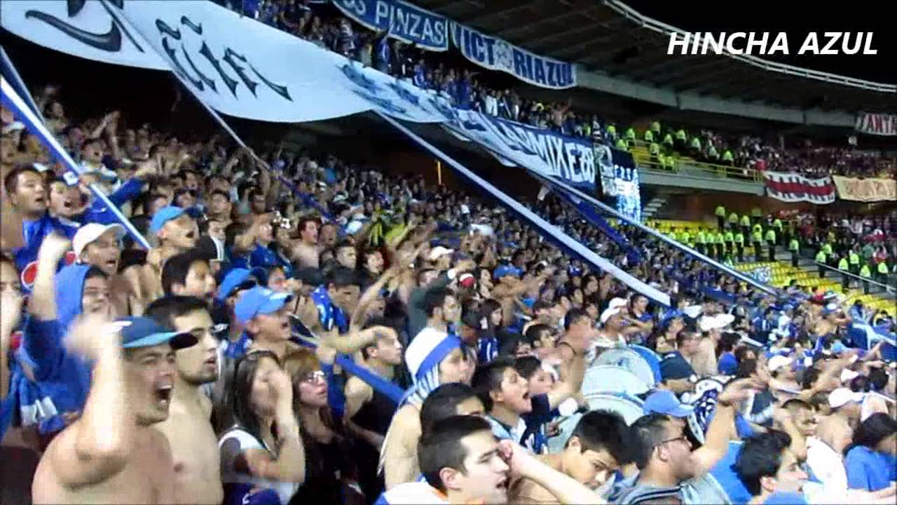 Millonarios Vs santa fe - Desde las Tribunas - Blue Rain