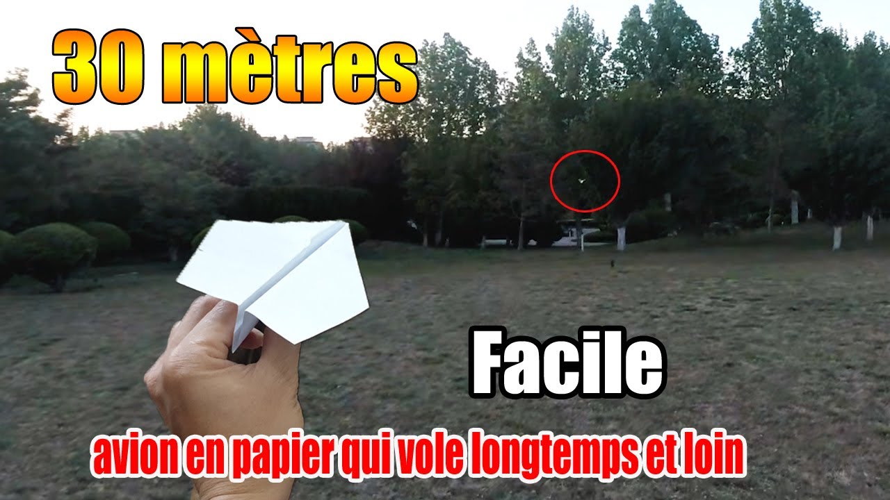 Comment faire voler des avions en papier loin et haut