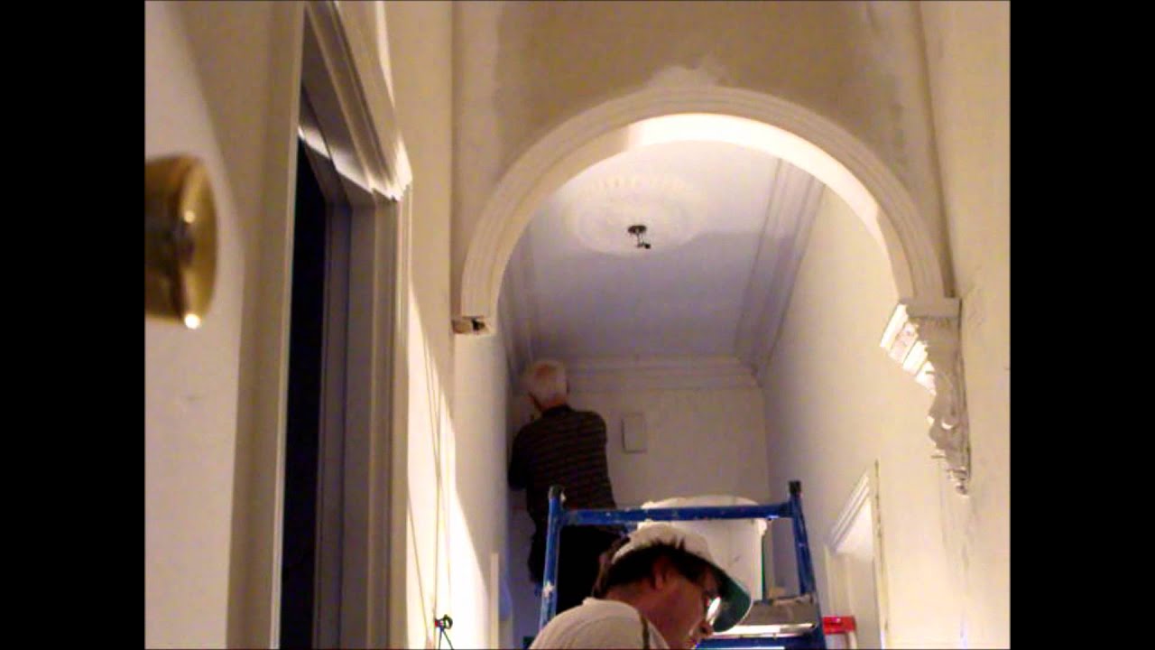 Plastering Making a Victorian Archway ~ Hawthorn Plaster Repairs