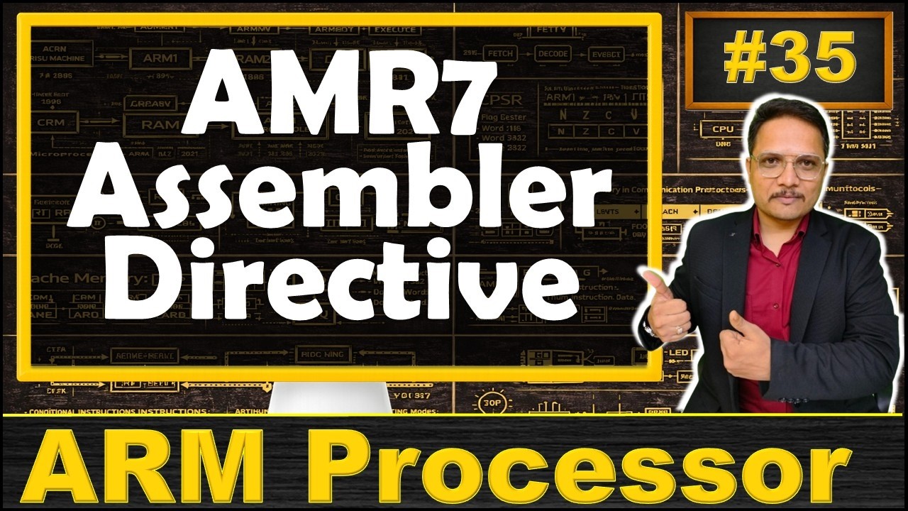 ARM7 Assembler Directives Explained: AREA, ENTRY, EQU, RN, LDR, DCB, DCW, SPACE, and ALIGN