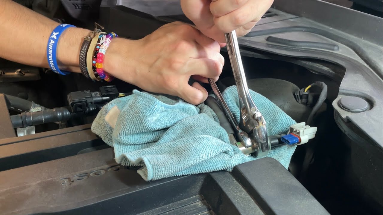 How to Replace The Fuel Pressure Sensor on an EcoBoost Mustang - EDG Classics