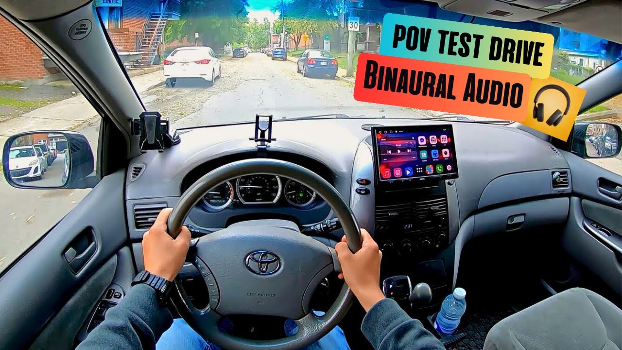 2008 Toyota Sienna CE POV Drive (Binaural 3D Audio) ASMR
