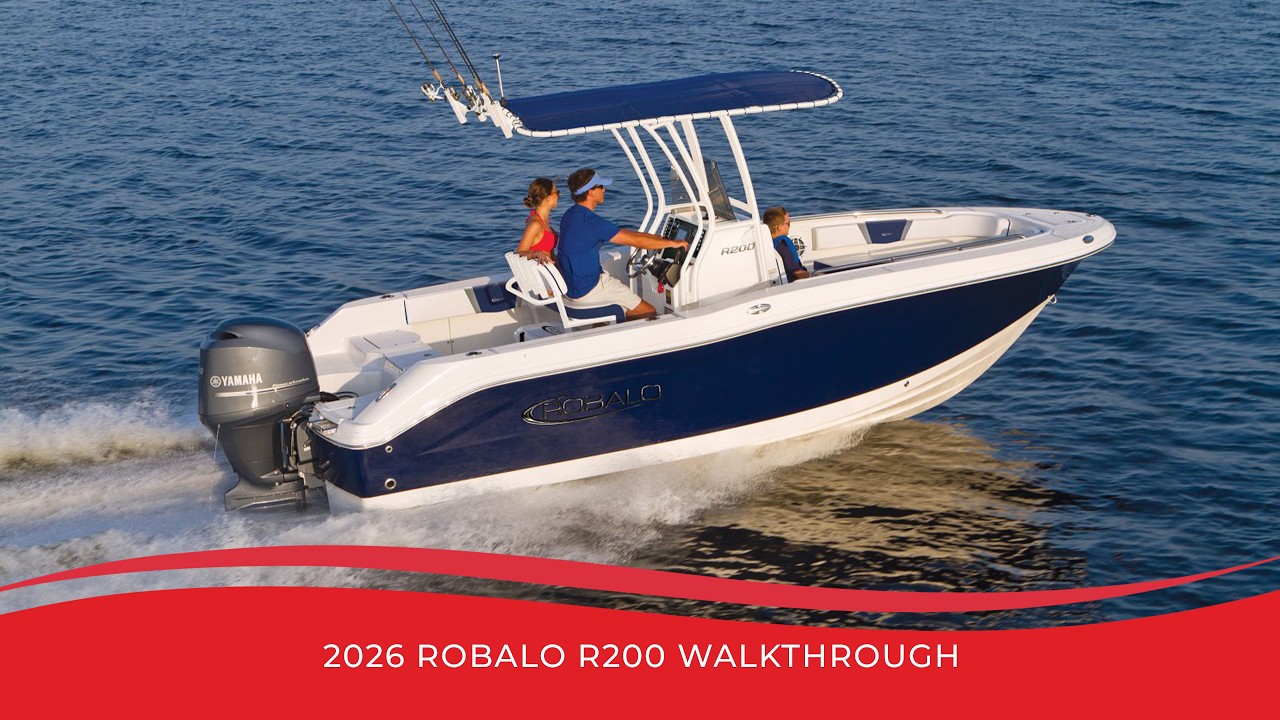 2026 Robalo R200 Walkthrough | Big Features in a Versatile 20' Center Console