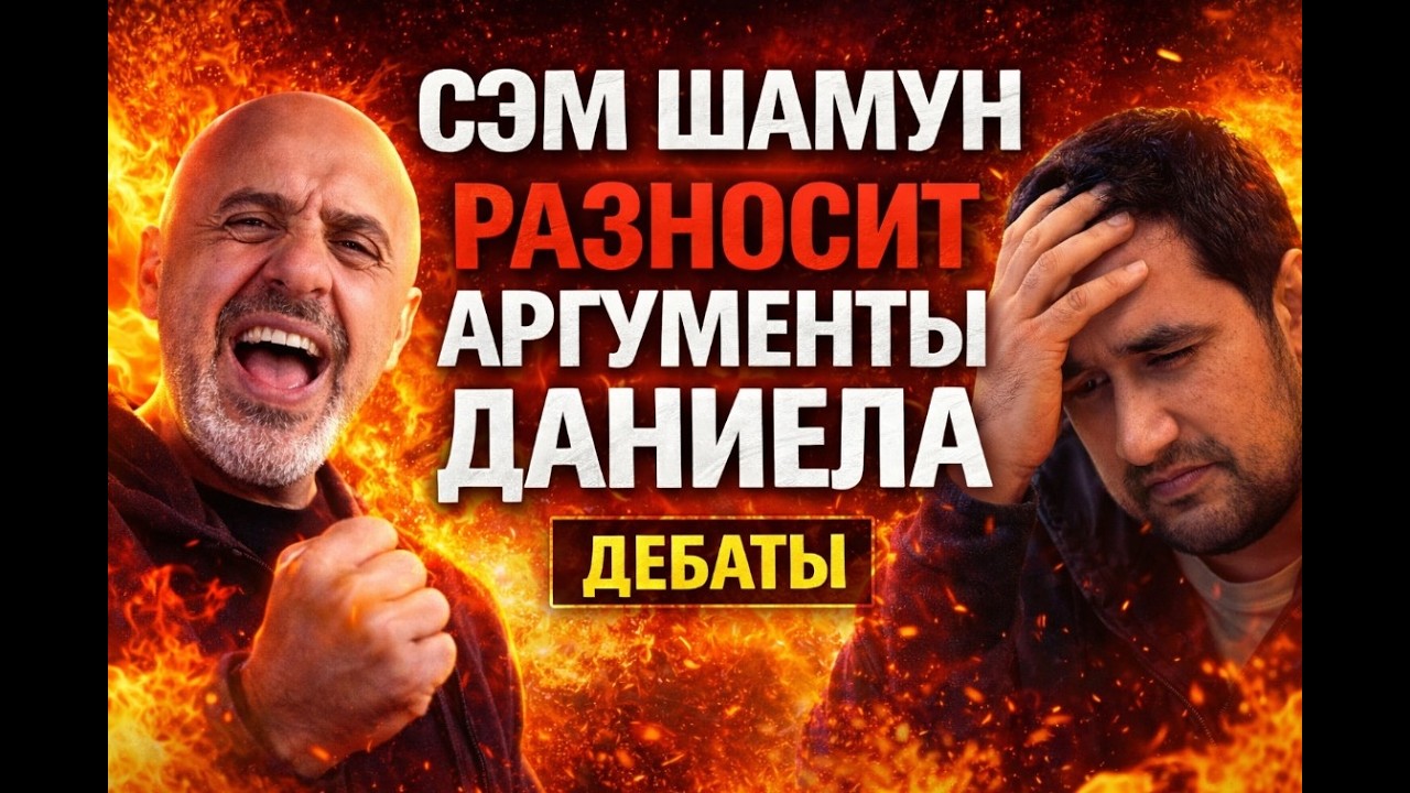 Сэм Шамун против Даниэля самый жёсткий спор Христианства и Ислама