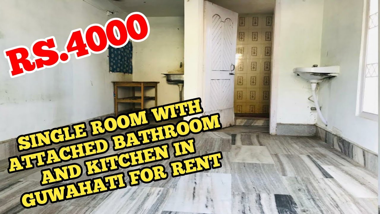 single room with attached bathroom and kitchen in guwahati