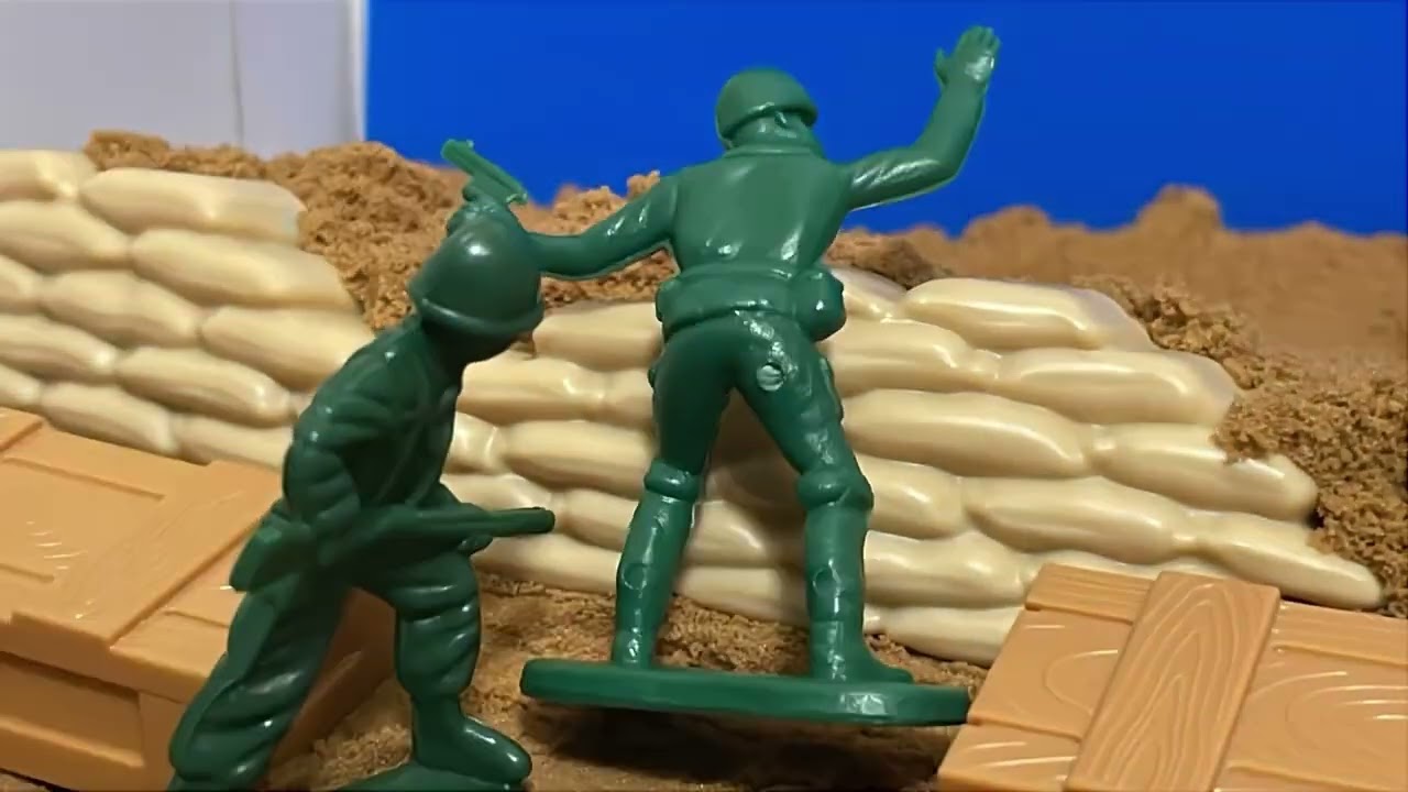 Army men Christmas Truce - Christmas Special- Army men Stop motion
