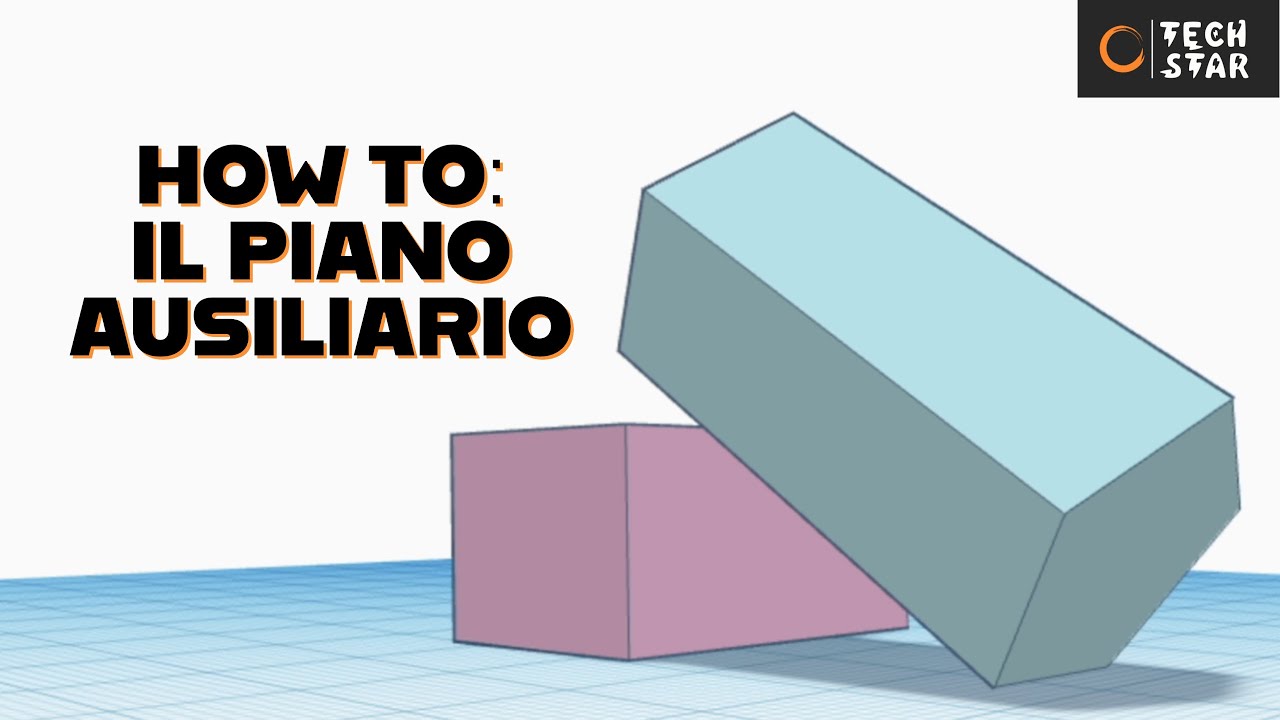 PROIEZIONI ORTOGONALI DI SOLIDI INCLINATI: La tecnica del piano ausiliario - Tutorial step-by-step