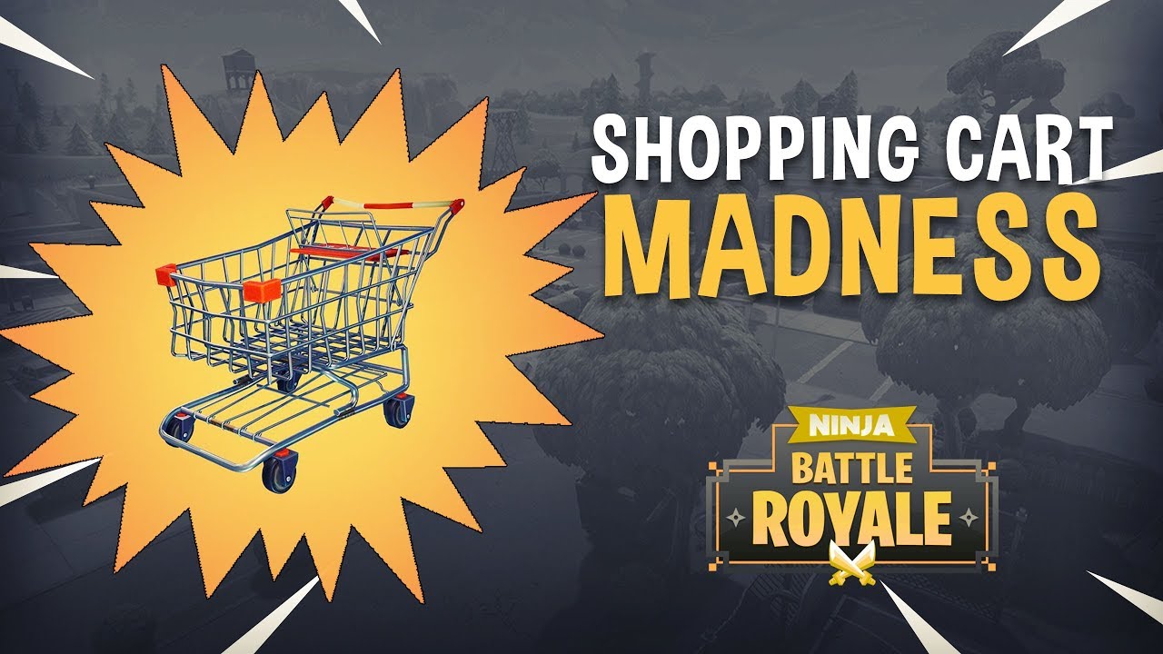 Shopping Cart Madness!! - Fortnite Battle Royale Gameplay - Ninja & TimTheTatman